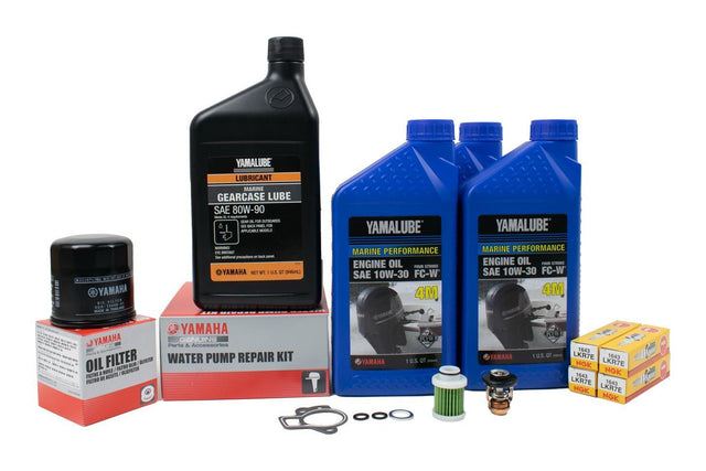 Yamaha 300 Hour Service Maintenance Kit - Yamalube 10W-30- F70 - All Models