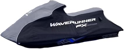 Yamaha Waverunner Cover - Mwv-Cvrfx-Ch-18 - Fx Series - Charcoal-Black - 2012-2018
