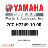 Yamaha 7CC-H7249-10-00 - Plate