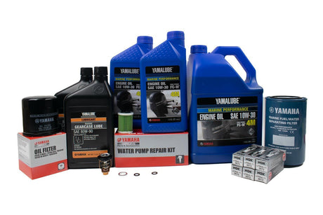 Yamaha 300 Hour Service Maintenance Kit - Yamalube 10W-30 - F200 & F225 3.3L V6 - 2011-Current