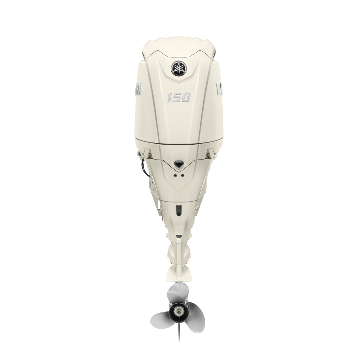 Yamaha F150XSA4 Outboard - 25-Inch Shaft | Classic White | Digital Electronic Control (DEC) | Electric Start | Power Trim & Tilt |
