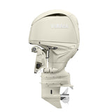 Yamaha LF200XSA4 Outboard - 25-Inch Shaft | Classic White | Counter Rotation | Digital Electronic Control (DEC) | Electric Start | Power Trim & Tilt |