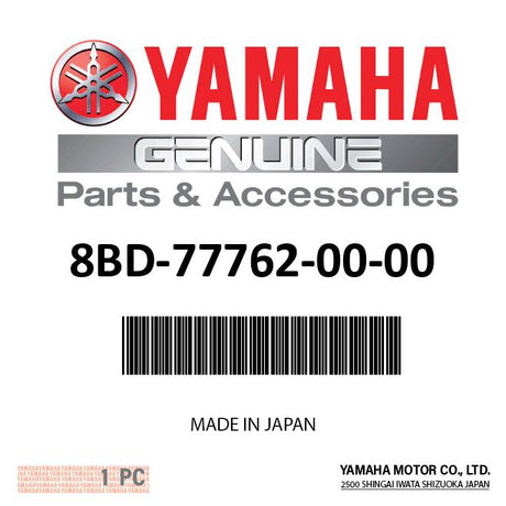 Yamaha 8BD-77762-00-00 - Label, Warning 2