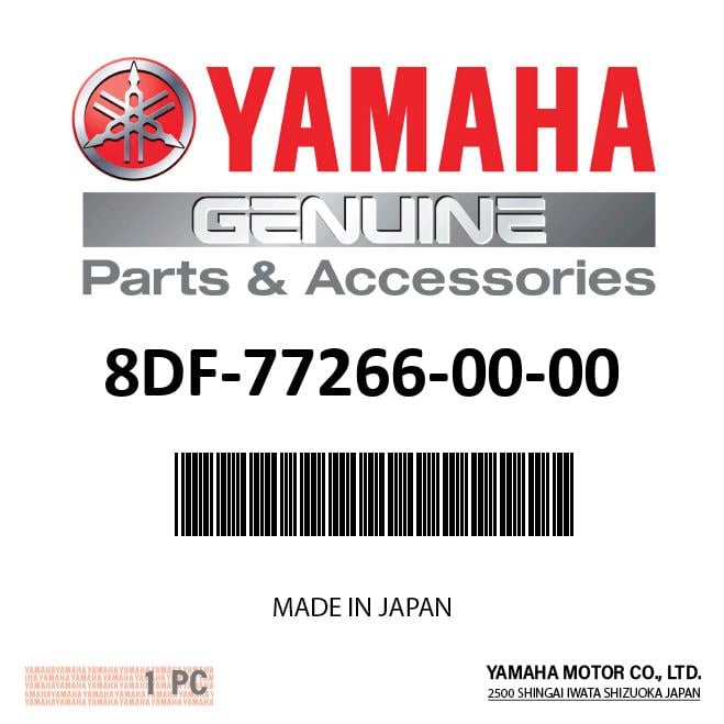 Yamaha 8DF-77266-00-00 - Lining, Shroud 6