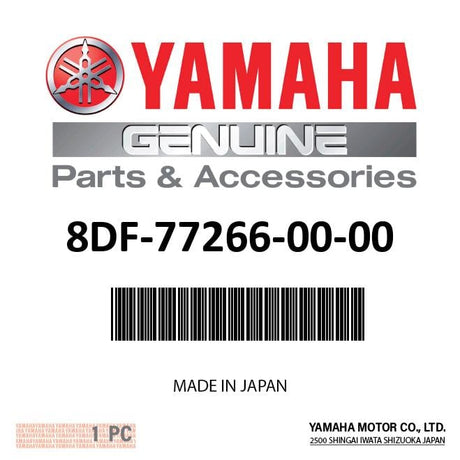Yamaha 8DF-77266-00-00 - Lining, Shroud 6