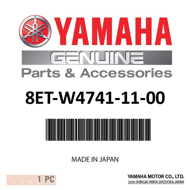 Yamaha 8ET-W4741-11-00 - Frame, Sliding