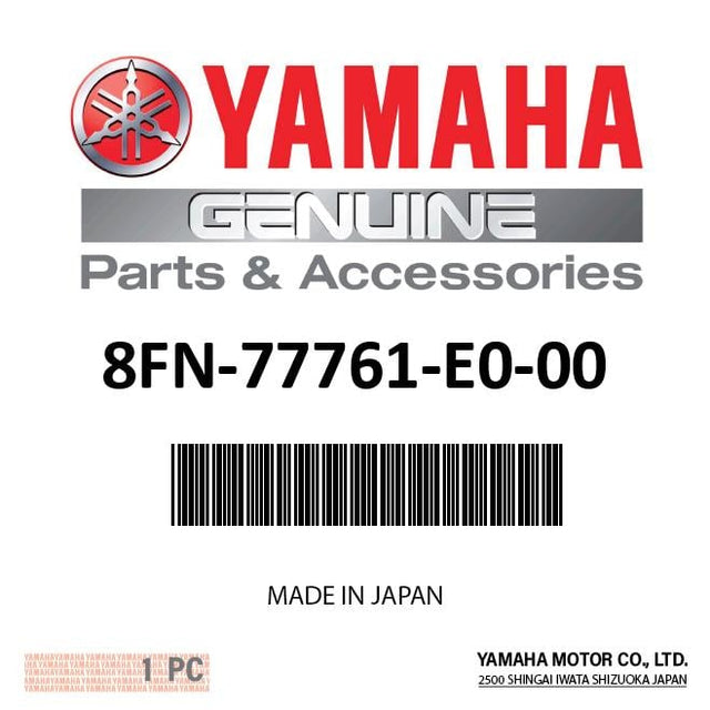 Yamaha 8FN-77761-E0-00 - Label, Warning 1