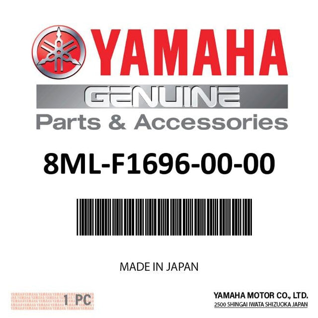 Yamaha 8ML-F1696-00-00 - Label, Caution