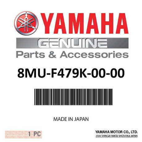 Yamaha 8MU-F479K-00-00 - Plate, Lock