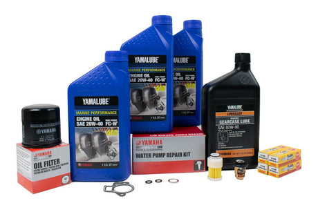 Yamaha 300 Hour Service Maintenance Kit - Yamalube 20W-40 - T60TLR - 2005