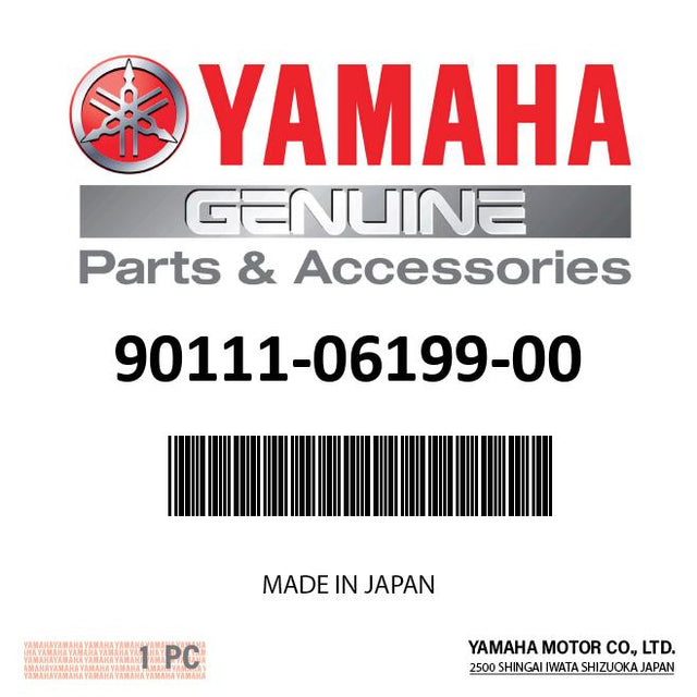 Yamaha 90111-06199-00 - Bolt,Hex. Socket Button