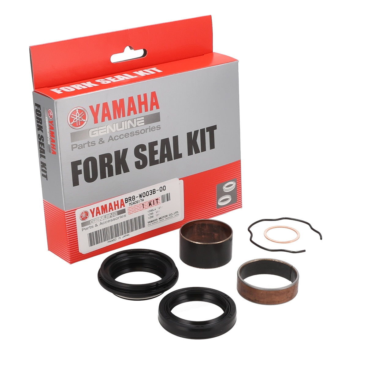 Yamaha BR8-W003B-00-00 - YZ65/YZ85/YZ85LW Single Front Fork Seal Kit