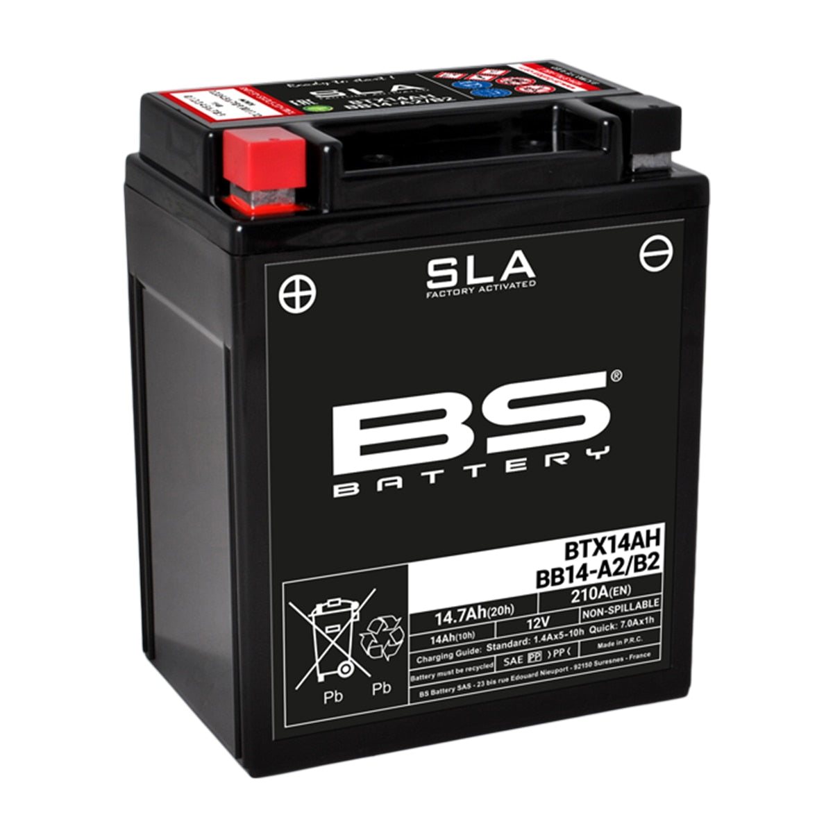 Yamaha BTX-14AH0-00-00 - BTX14AH/BB14-A2/B2 Battery