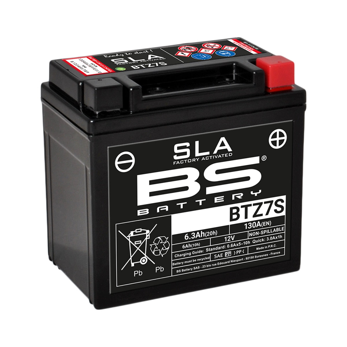 Yamaha BTZ-7S000-00-00 - BTZ7S Battery