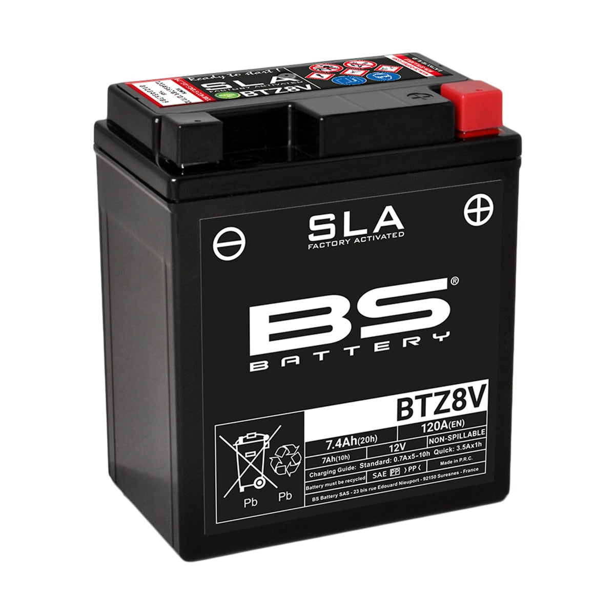 Yamaha BTZ-8V000-00-00 - BTZ8V Battery