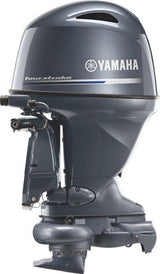 Yamaha F115JB Jet Drive - 25-Inch Shaft Equivalent | Gray | Remote Control | Electric Start | Power Trim & Tilt | Jet Pump |