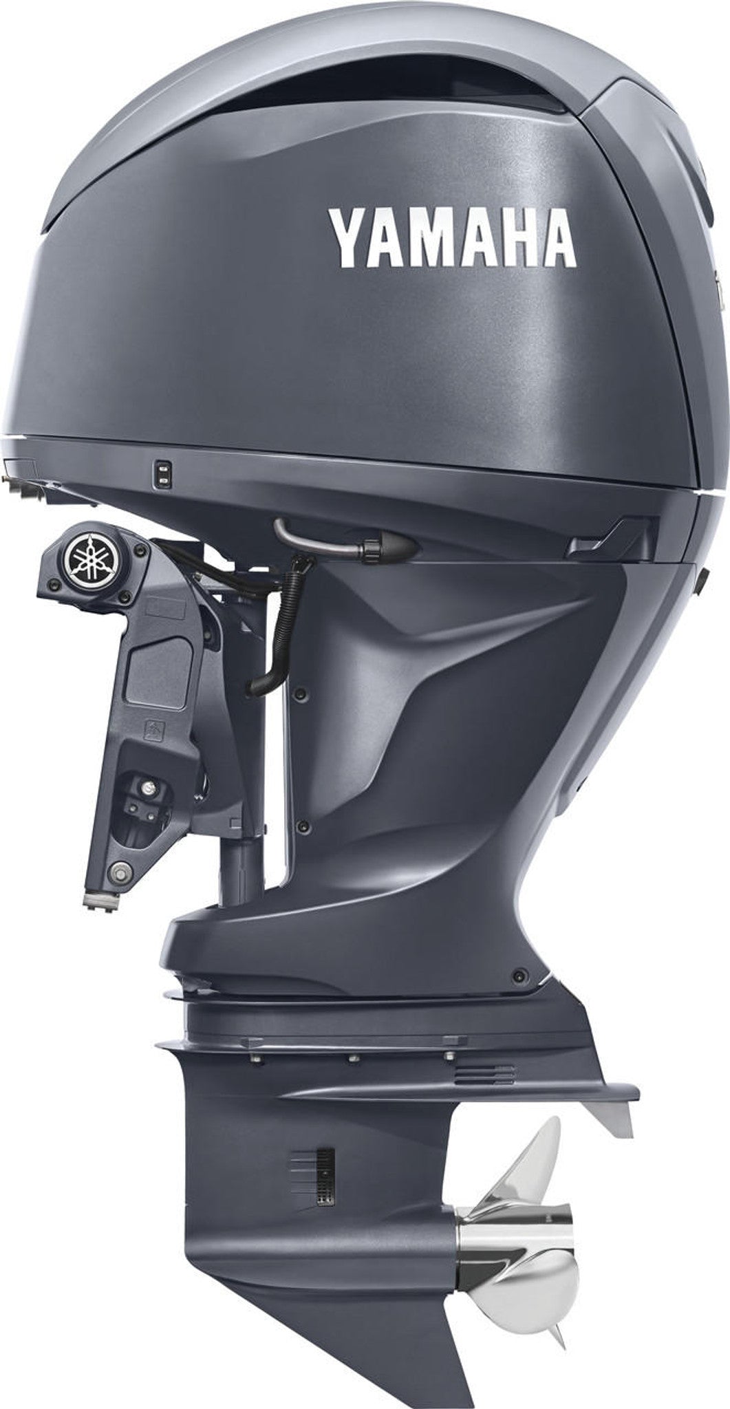 Yamaha F150LD Outboard - 20‑Inch Shaft | Remote Mechanical Control | Electric Start | Power Trim & Tilt | EFI | Traditional Gray