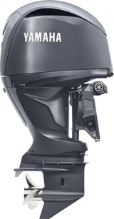 Yamaha F150LD Outboard - 20‑Inch Shaft | Remote Mechanical Control | Electric Start | Power Trim & Tilt | EFI | Traditional Gray