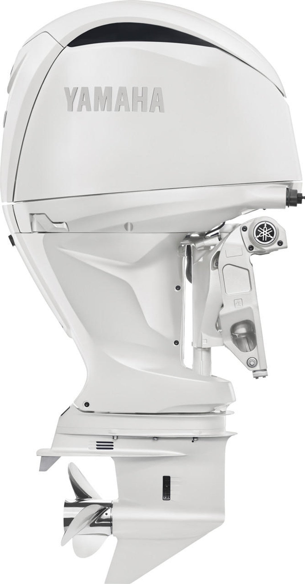 Yamaha LF150XSA4 Oubtoard - 25-Inch Shaft | Digital Electronic Control (DEC) | Electric Start | Power Trim & Tilt | Counter-Rotation | Classic White