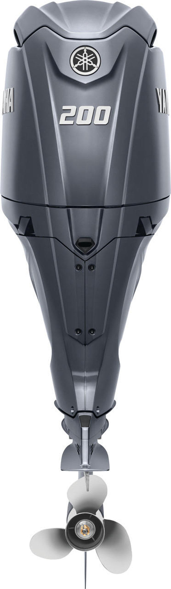 Yamaha LF200XSA Outboard - 25-Inch Shaft | Counter Rotation | Digital Electronic Control (DEC) | Electric Start | Power Trim & Tilt | Gray