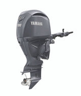Yamaha F200XHA Oubtoard - Gray | 25-Inch Shaft | Tiller Handle | Electric Start | Power Trim  Tilt | EFI with Variable Camshaft Timing