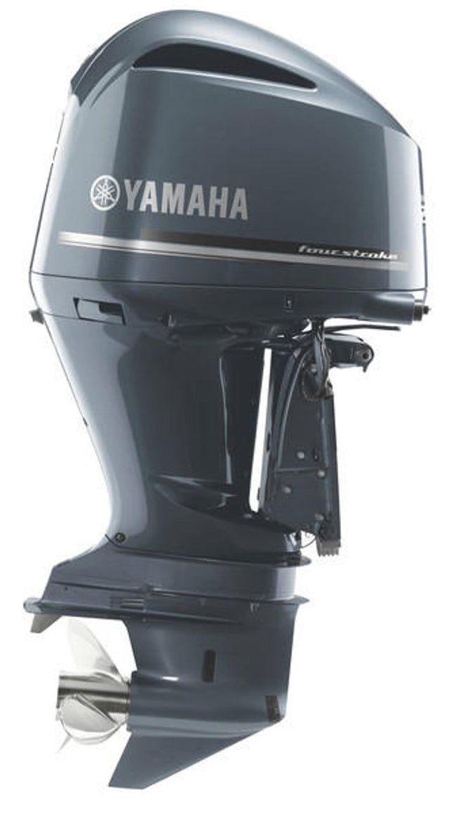 Yamaha LF250XSB Outboard  - 25-Inch Shaft | Counter Rotation | DEC (Digital Electronic Control) | Electric Start | Power Trim & Tilt | Gray
