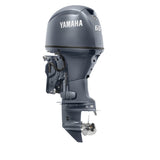 Yamaha F60LC Outboard - 20-Inch Shaft | Remote Control | Electric Start | Power Trim & Tilt | Gray