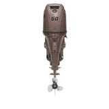 Yamaha F60LC3 Outboard - 20-Inch Shaft | Remote Control | Electric Start | Power Trim & Tilt | Matte Brown