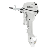 Yamaha F9.9SMHB2 Outboard  -15-Inch Shaft | Tiller Handle | Manual Start | Manual Tilt | Pearl White