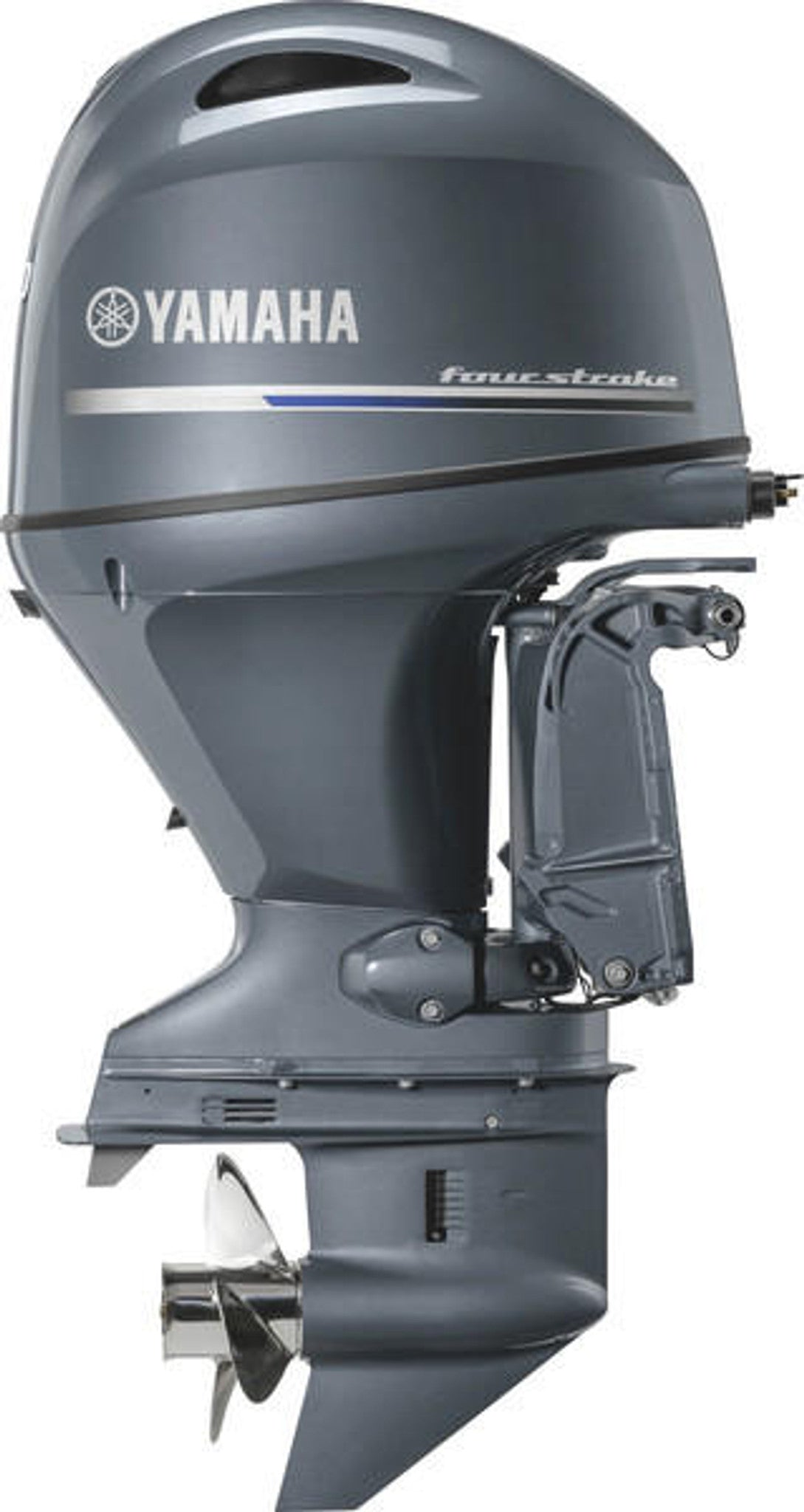 Yamaha F90LB Outboard - 20-Inch Shaft | Remote Control | Electric Start | Power Trim & Tilt | Gray