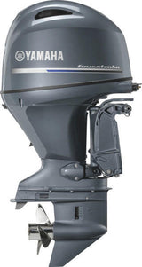 Yamaha F90LB Outboard - 20-Inch Shaft | Remote Control | Electric Start | Power Trim & Tilt | Gray