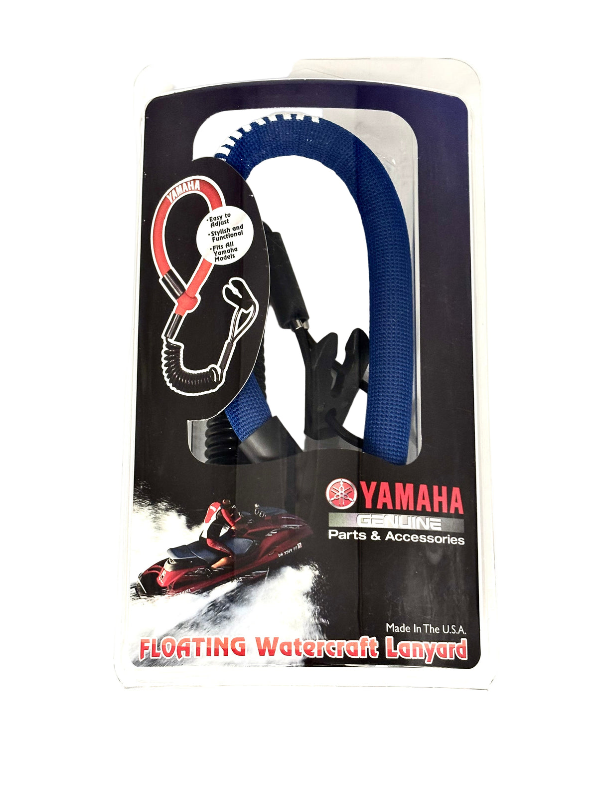 Yamaha MWV-LANCD-98-12 - Waverunner Floating Wrist Lanyard - Blue