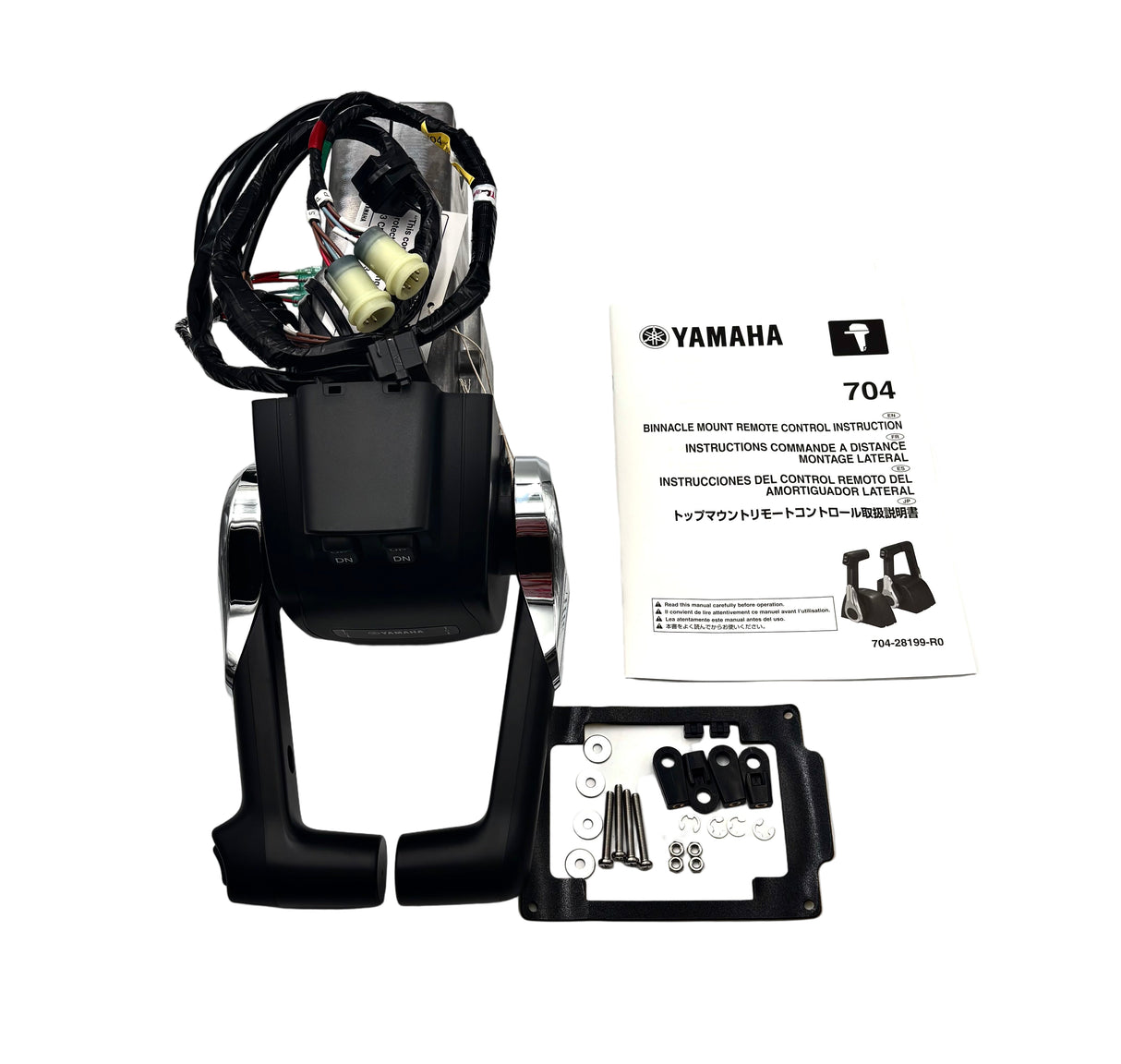 Yamaha 704-48207-R1-00 - Control binn twin (chrome)