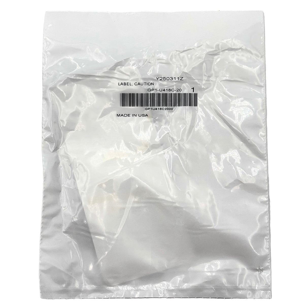 Yamaha GP1-U418C-20-00 - Caution Label