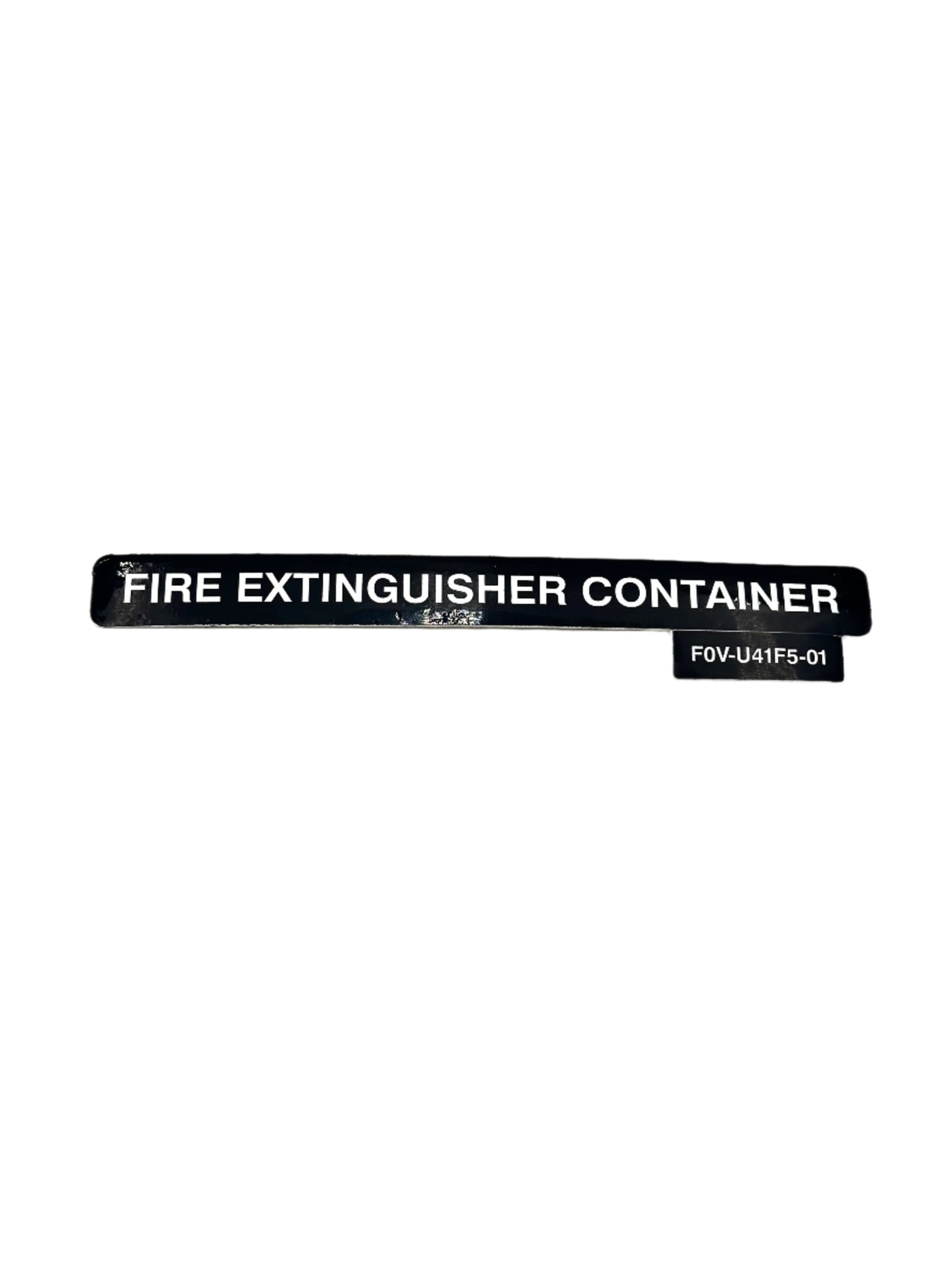 Yamaha F0V-U41F5-01-00 - Label, fire exting