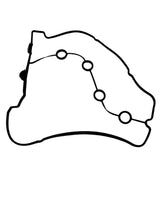 Yamaha 6BH-11193-00-00 - Head Cover Gasket 1