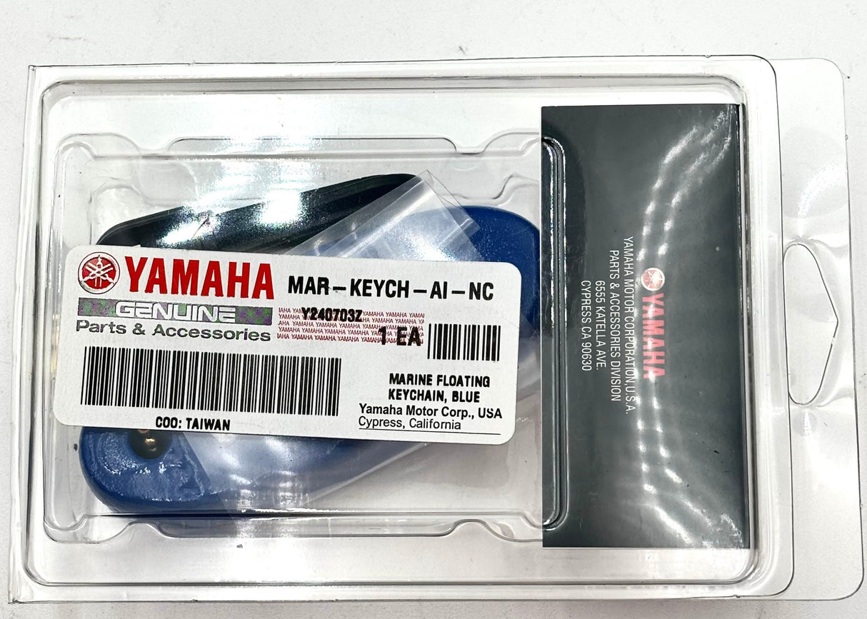 Yamaha MAR-KEYCH-AI-NC - Marine Floating Keychain - Blue