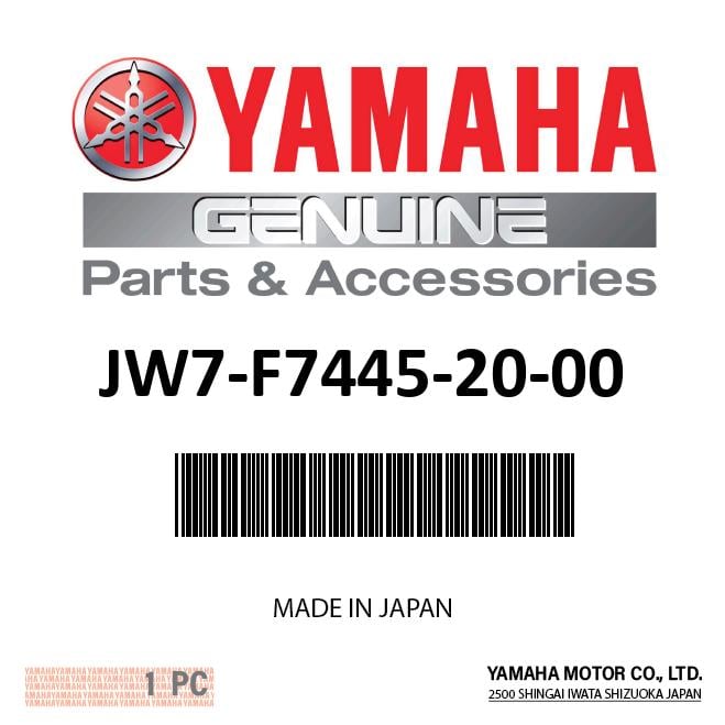 Yamaha JW7-F7445-20-00 - Plate 1