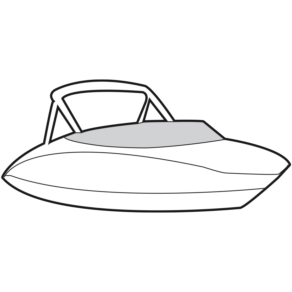 Yamaha Cockpit Cover 195S/AR190/AR195 Charcoal (2019–2020) – MAR-190CC-CH-19
