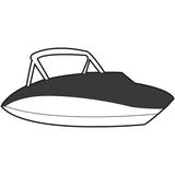 Yamaha Boat Tower Mooring Cover – MAR-210MC-TW-CH – 210S – 2006–2011 – Charcoal Gray