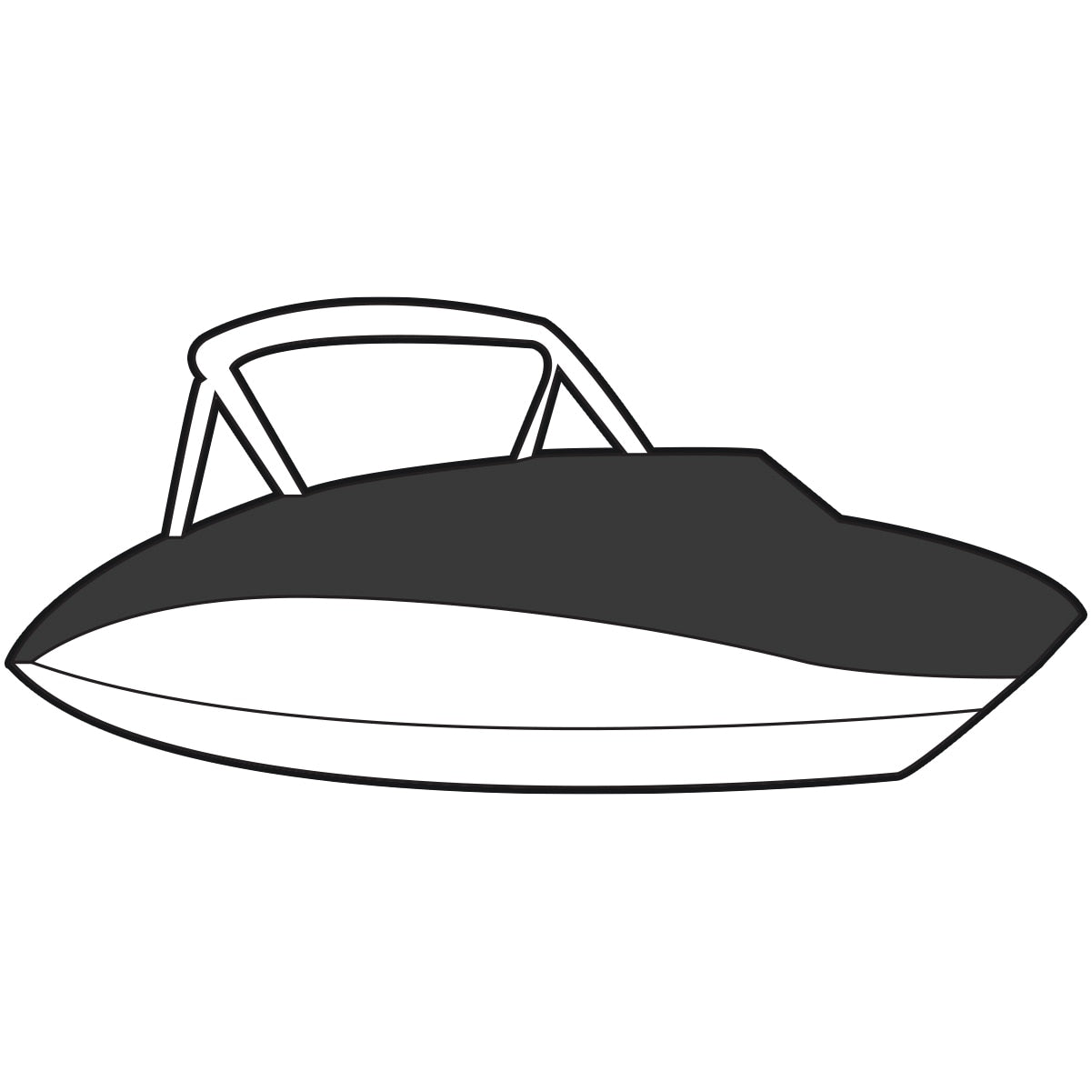 Yamaha Boat Tower Mooring Cover – MAR-210TR-CH-18 – AR210 – Charcoal – 2017
