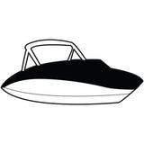 Yamaha Boat Tower Mooring Cover - MAR-242TR-BK-15 - 242 LTD S LTD S (E-Series*)