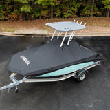 Yamaha Boat T - MAR-FSH19-BT-16 - Top Mooring Cover - 190 FSH Sport - Black (T-Top)