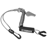 Yamaha Boat Lanyard with Whistle - Mar-Sptln-Yd-Rd - Red