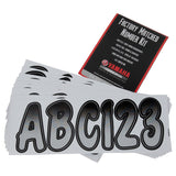 Yamaha MAR-YEBKG-20-13 - Yel/Blk Dlx Registration Kit