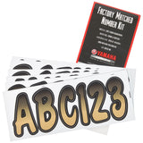 Yamaha MAR-YEBKG-20-13 - Yel/Blk Dlx Registration Kit
