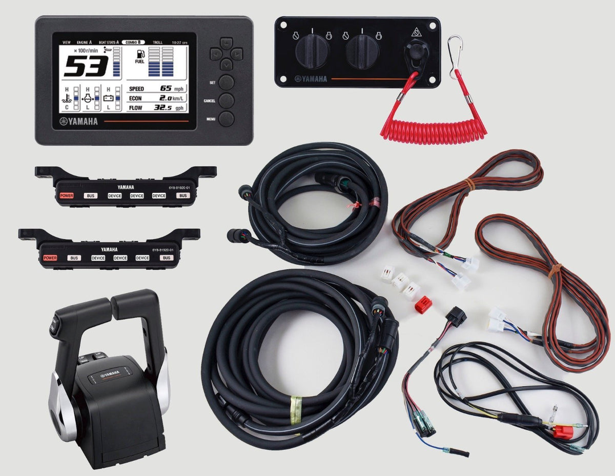 Command Link Control Yamaha - Command Link Twin Engine 6YC Display Kit with 704 Control Box ...