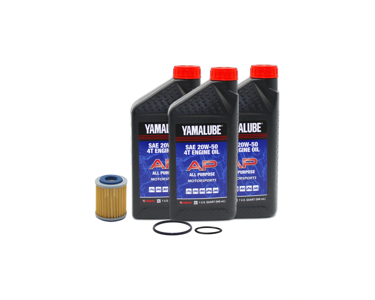 Yamaha Warrior 350 ATV All Purpose 20W50 Oil Change Kit 1995-2004