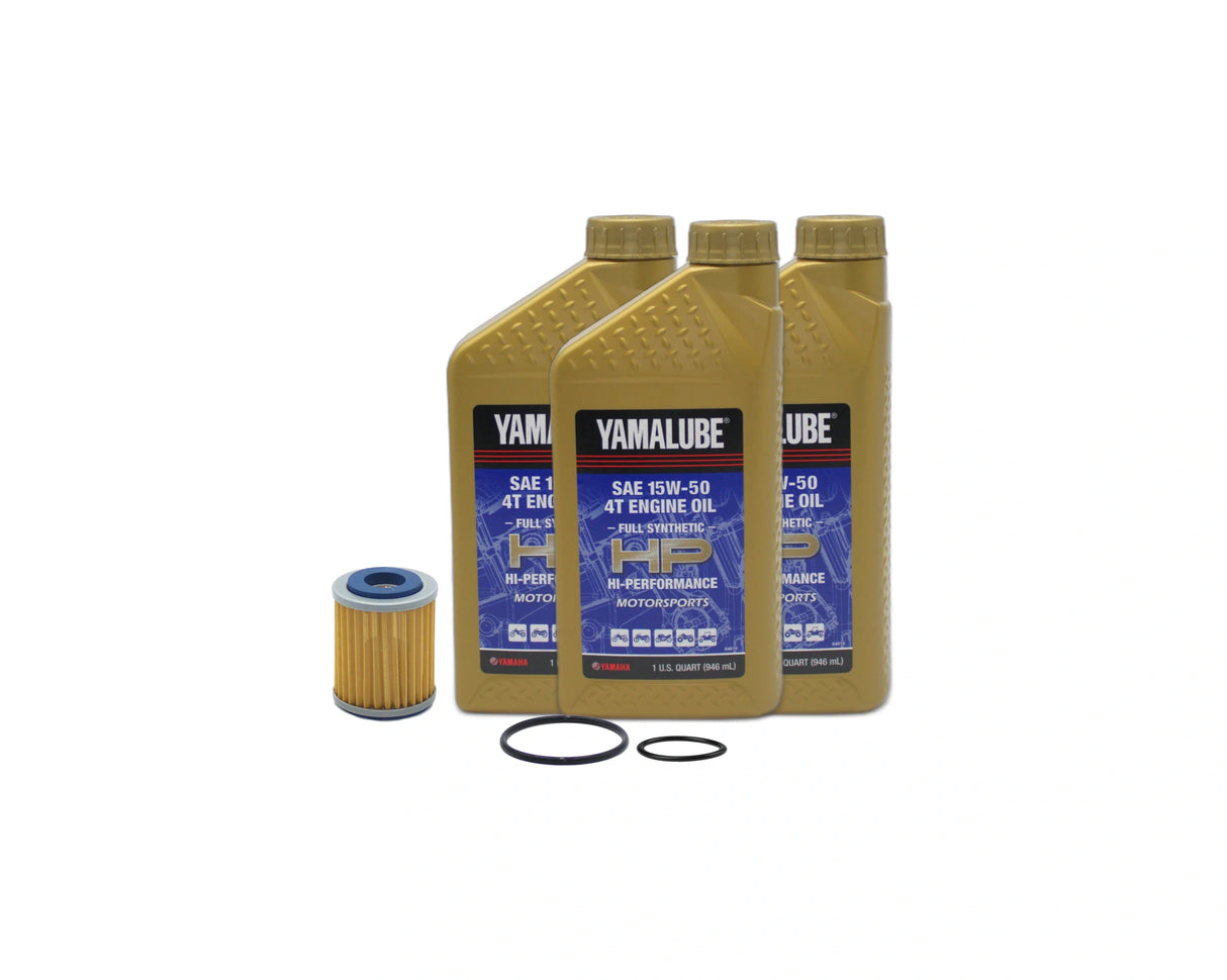 Yamaha Warrior 350 ATV Full Synthetic 15W50 Oil Change Kit 1995-2004