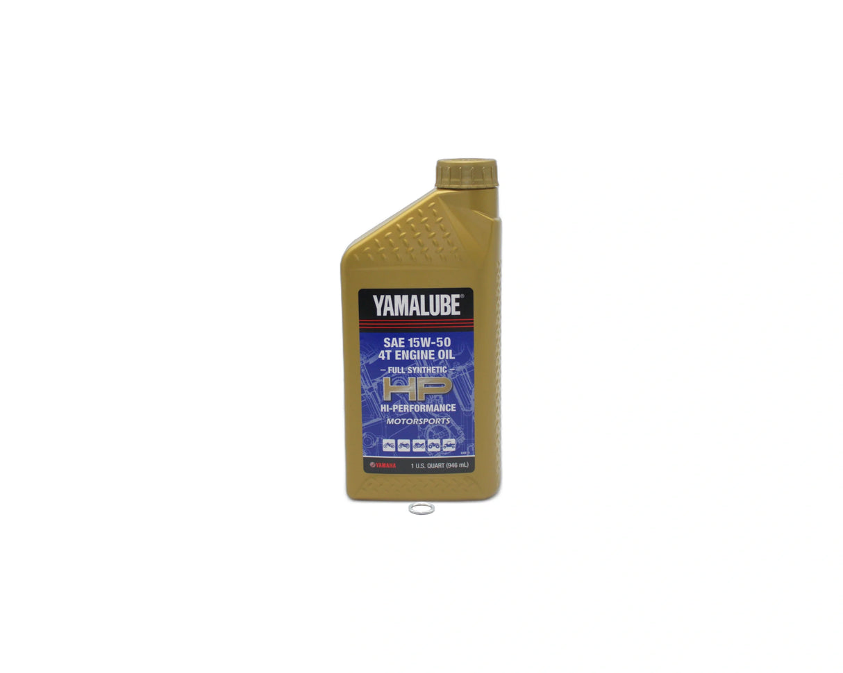 Yamaha Badger 80 ATV Full Synthetic 15W50 Oil Change Kit 2000-2001